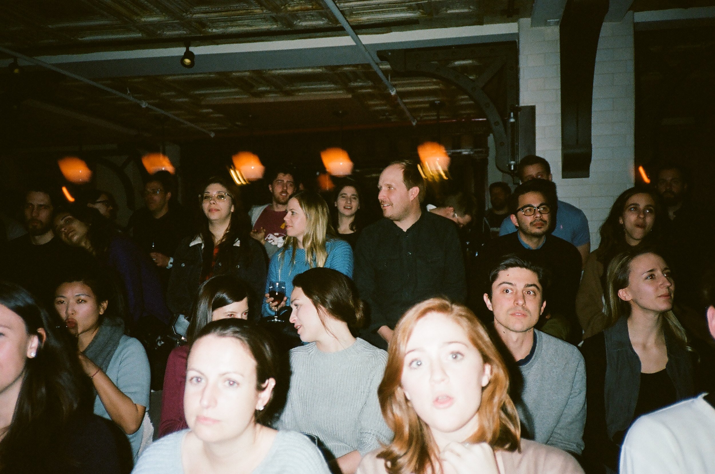 3.28 - folks packed in tight. 