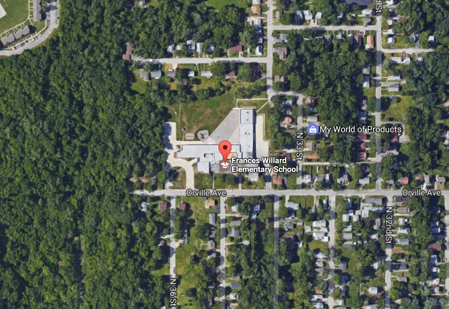 Frances Willard Map
