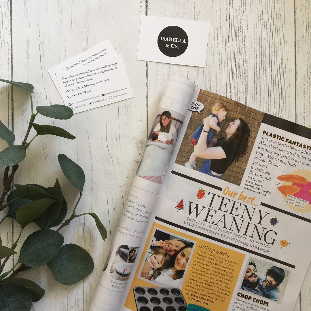 Gurgle magazine - September Issue - Featured in teeny Weaning Article