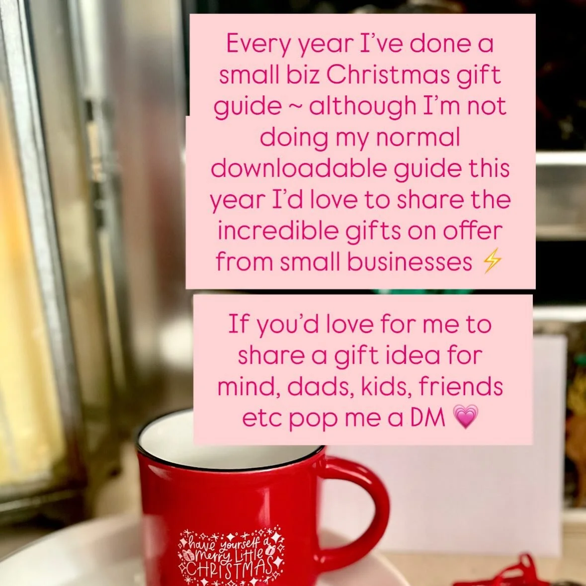 Small biz Christmas Gift Guide 🎄 

Pop me a DM if you would like to feature 👉🏻