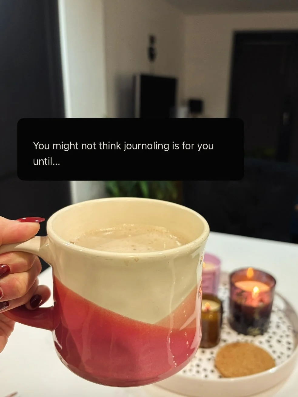 You might not think journaling is for you until&hellip;

👉🏻 You give it a go and realise that it&rsquo;s the perfect way to get all of those racing thoughts out of your mind, and support your focus for your day! 

👉🏻 I love journaling and I know 