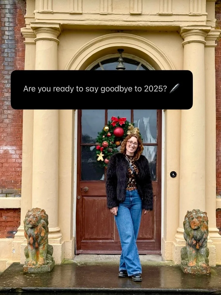 Are you ready to say goodbye to 2025? 🖊️ 

⚡️ Let me help you say farewell to 2025, reflect on all the good bits, the barriers, the lessons, the challenges 

👉🏻 So that you can welcome in 2026 with a clearer mind, a vision for what you would like 
