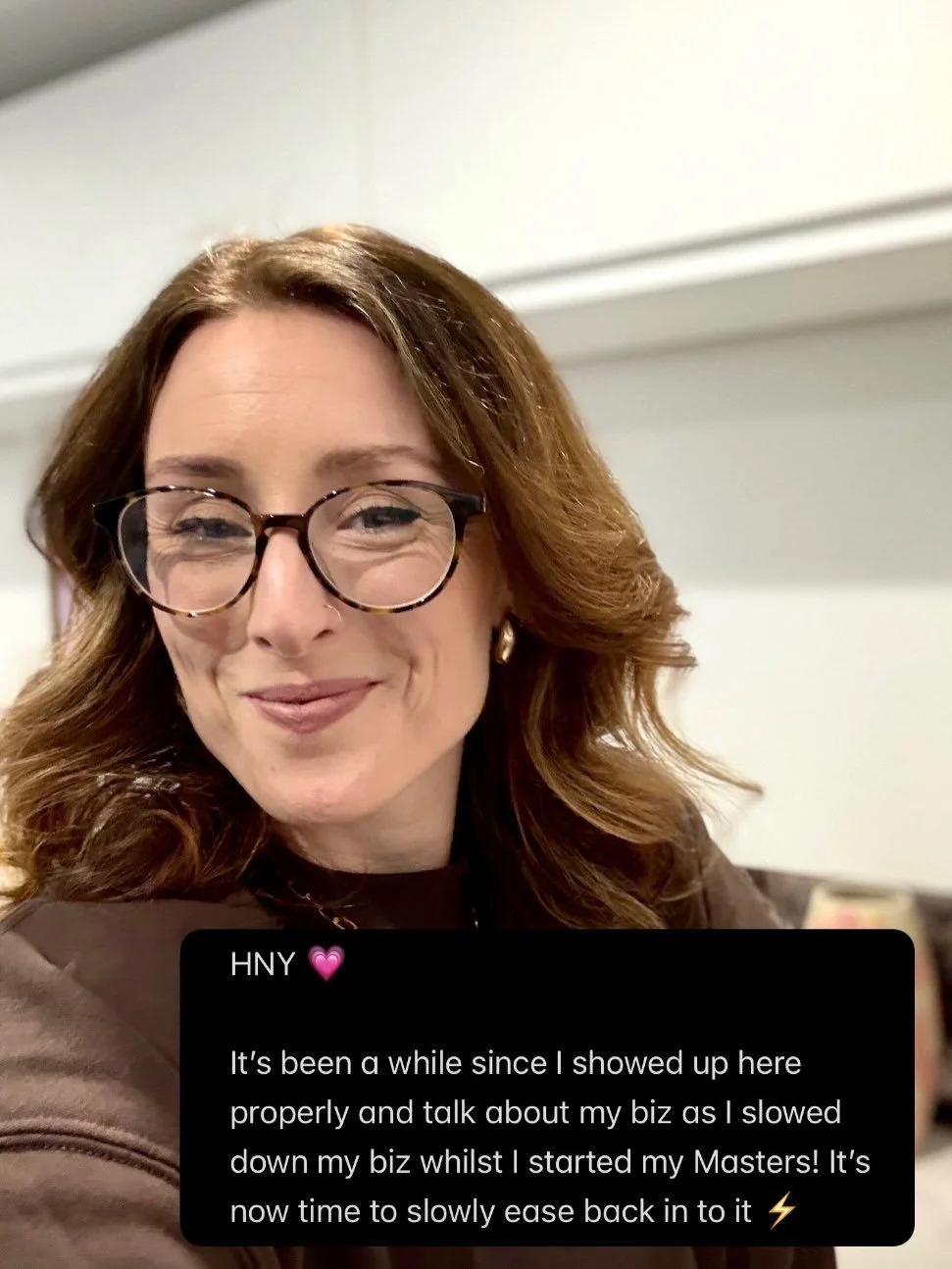 HNY 💗

It&rsquo;s been a while since I showed up here properly and talk about my biz as I slowed down my biz whilst I started my Masters and then I got really poorly after NYs! It&rsquo;s now time to slowly ease back in to it ⚡️

So hello👋🏻 I&rsqu