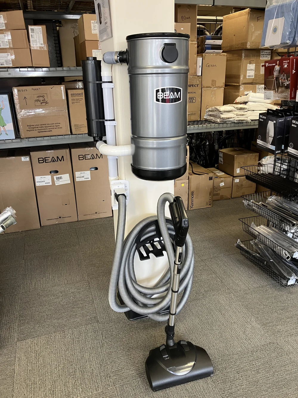 Beam Serenity SC300 Central Vacuum Compact Power for Cleaner Homes