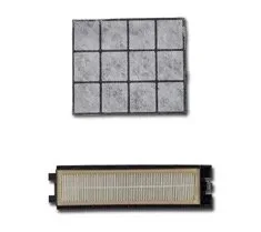 Riccar Genuine HEPA Media And Granulated Charcoal Filter Set For The R27 Clean Air Uprights