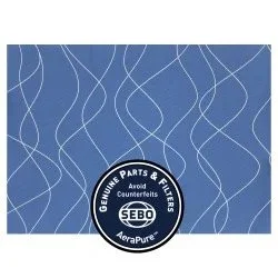 7095AM02 Microfilter with textile (light blue, waves)