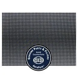 7095AM04 Microfilter with textile (black/white, gradation)