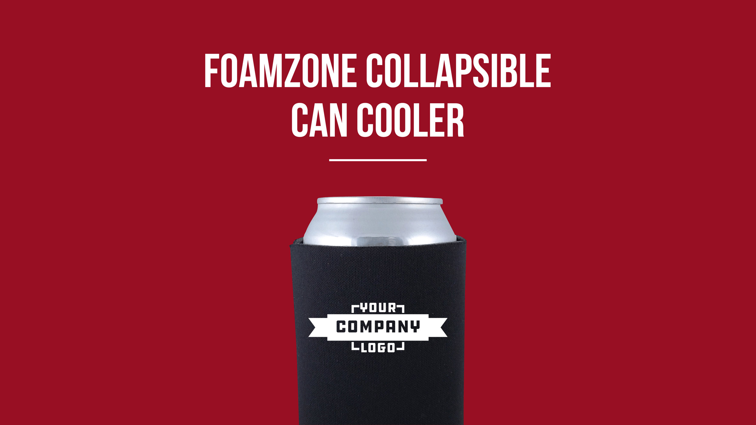 The Promotional Collapsible Can Cooler koozy