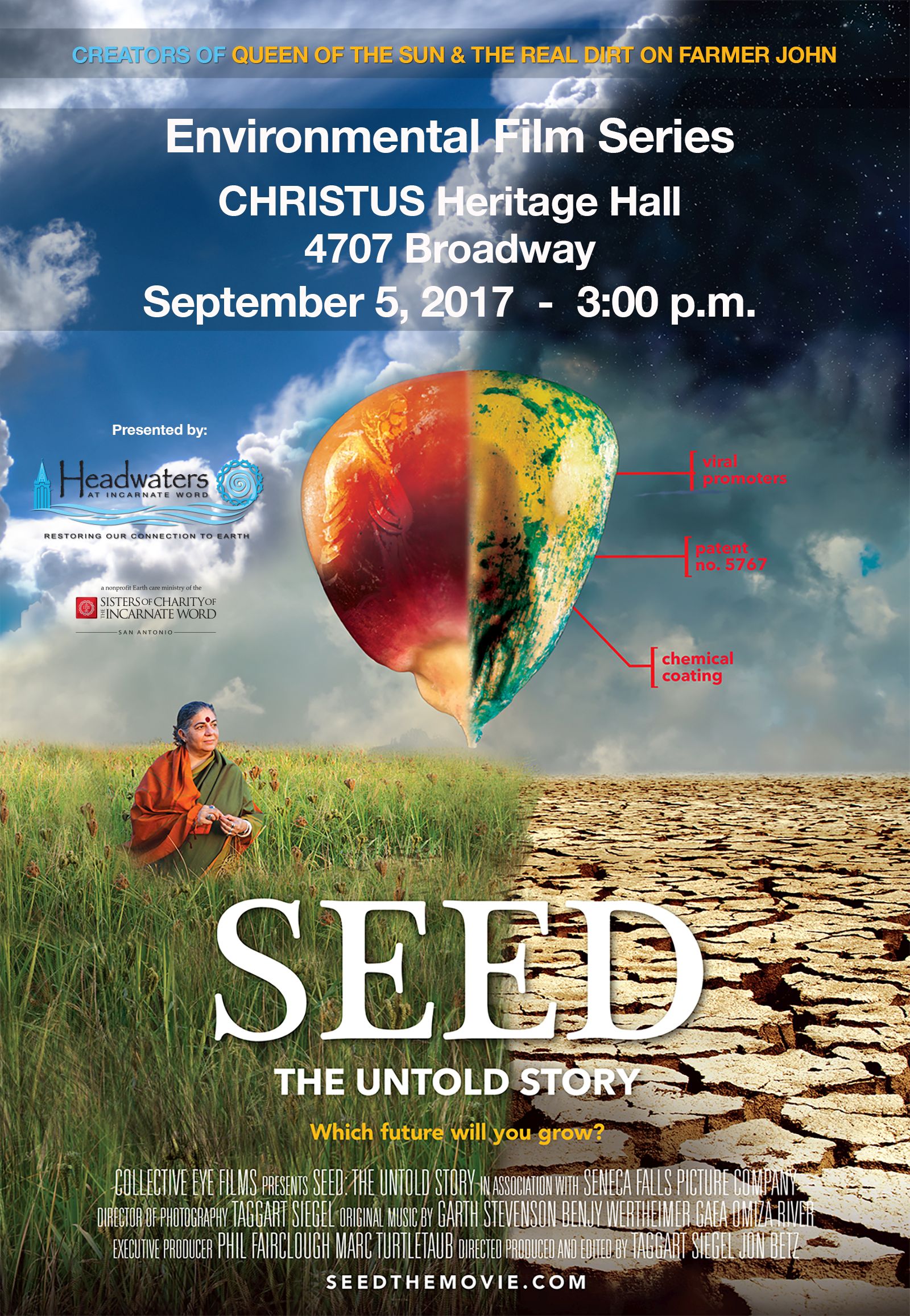 SEED: The Untold Story - Headwaters Environmental Film Series