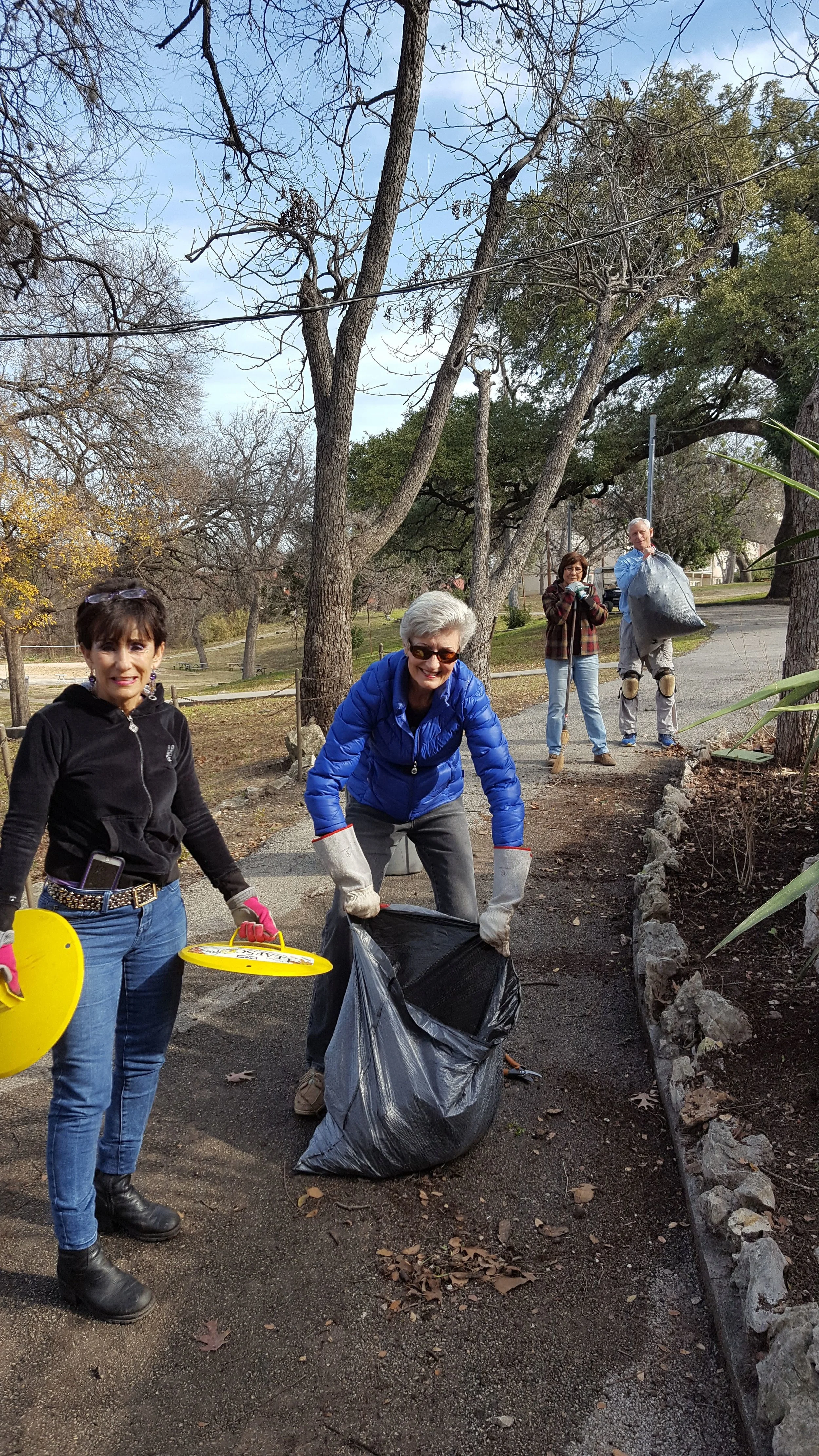 Headwaters  Grotto-Brackenridge Villa Gardens Workday