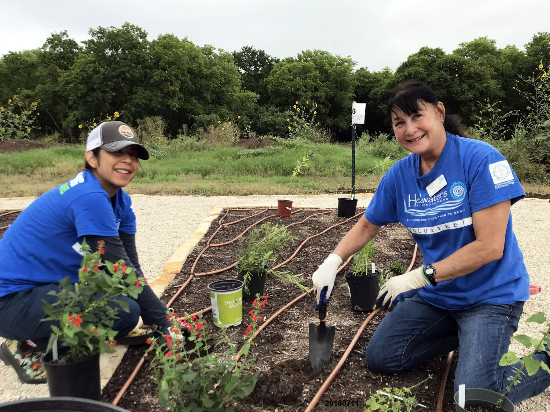 Headwaters Circle of the Springs Garden Workday