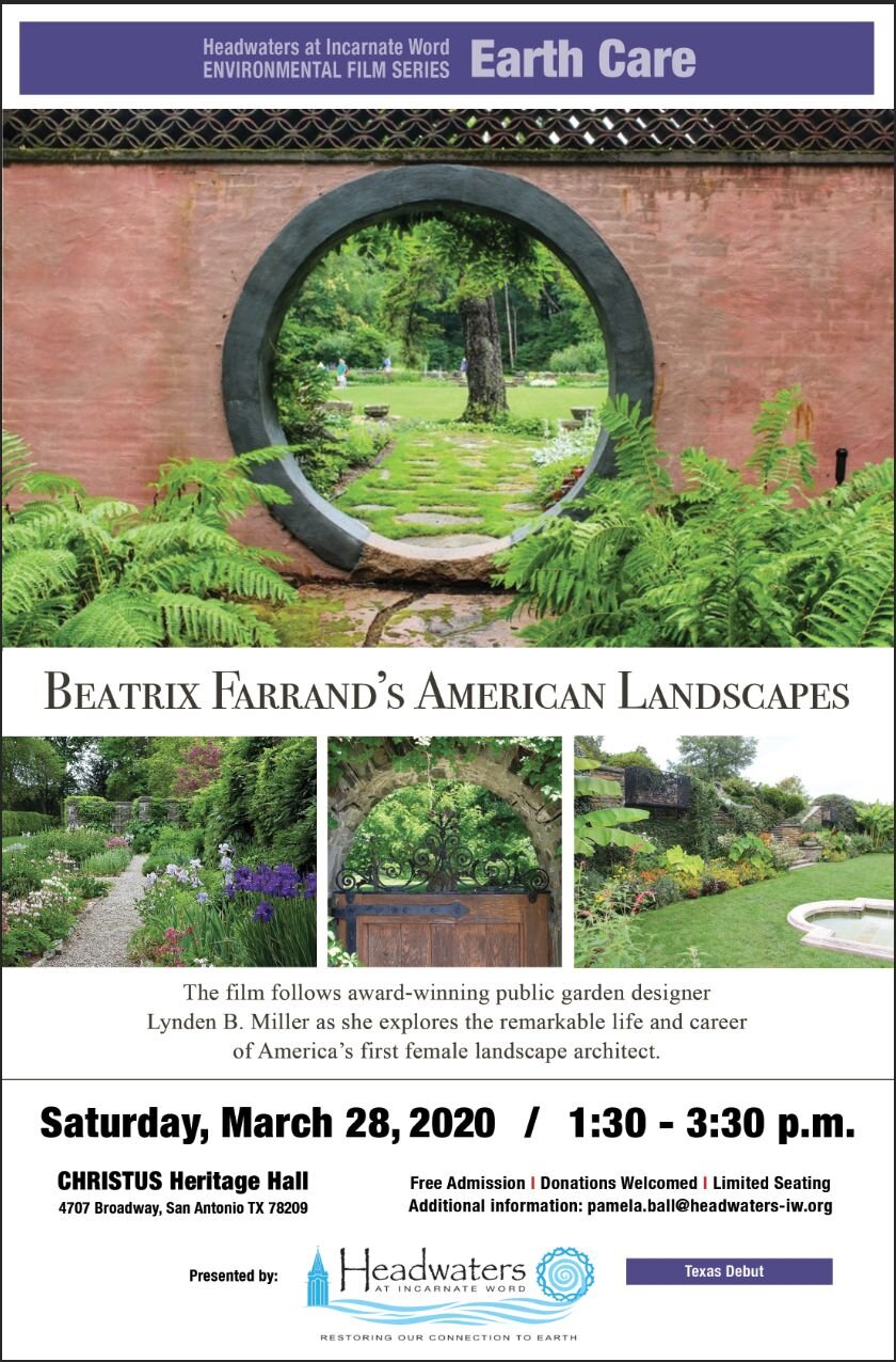 Beatrix Farrand S American Landscapes, Earth First Landscapes