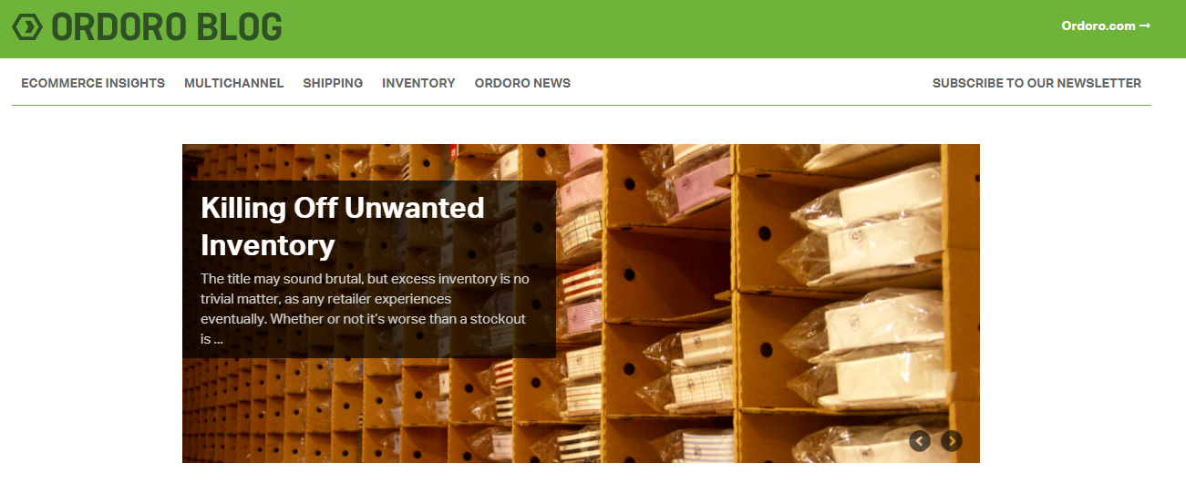  In contrast to the straightforwardness of the guides, the tone across the Ordoro Blog was a mix of informative, conversational, and at times playful. Post topics ranged anywhere from emerging trends and how-to’s to recently released features and cro