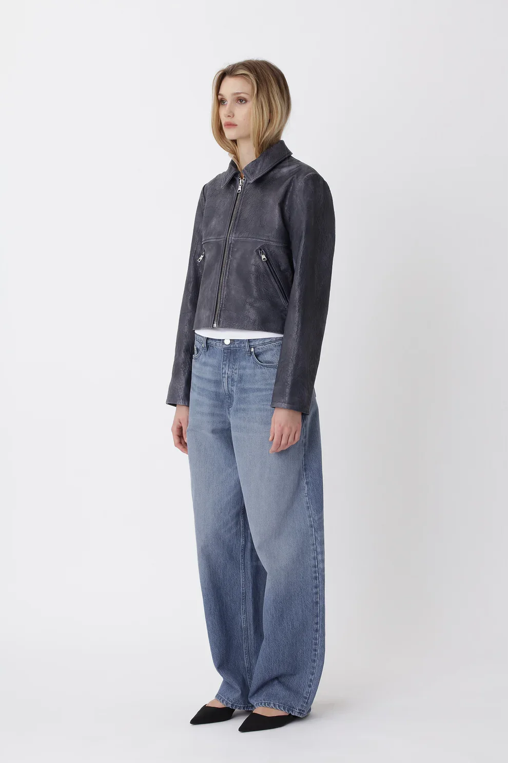 lyon jeans - mid blue