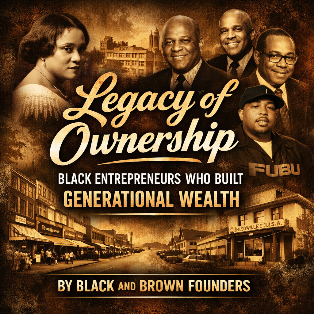 Legacy of Ownership: Black Entrepreneurs Who Built Generational Wealth