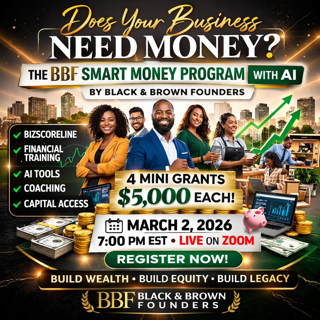 Does Your Business Need Money? The BBF Smart Money Program with AI Is Your Next Step