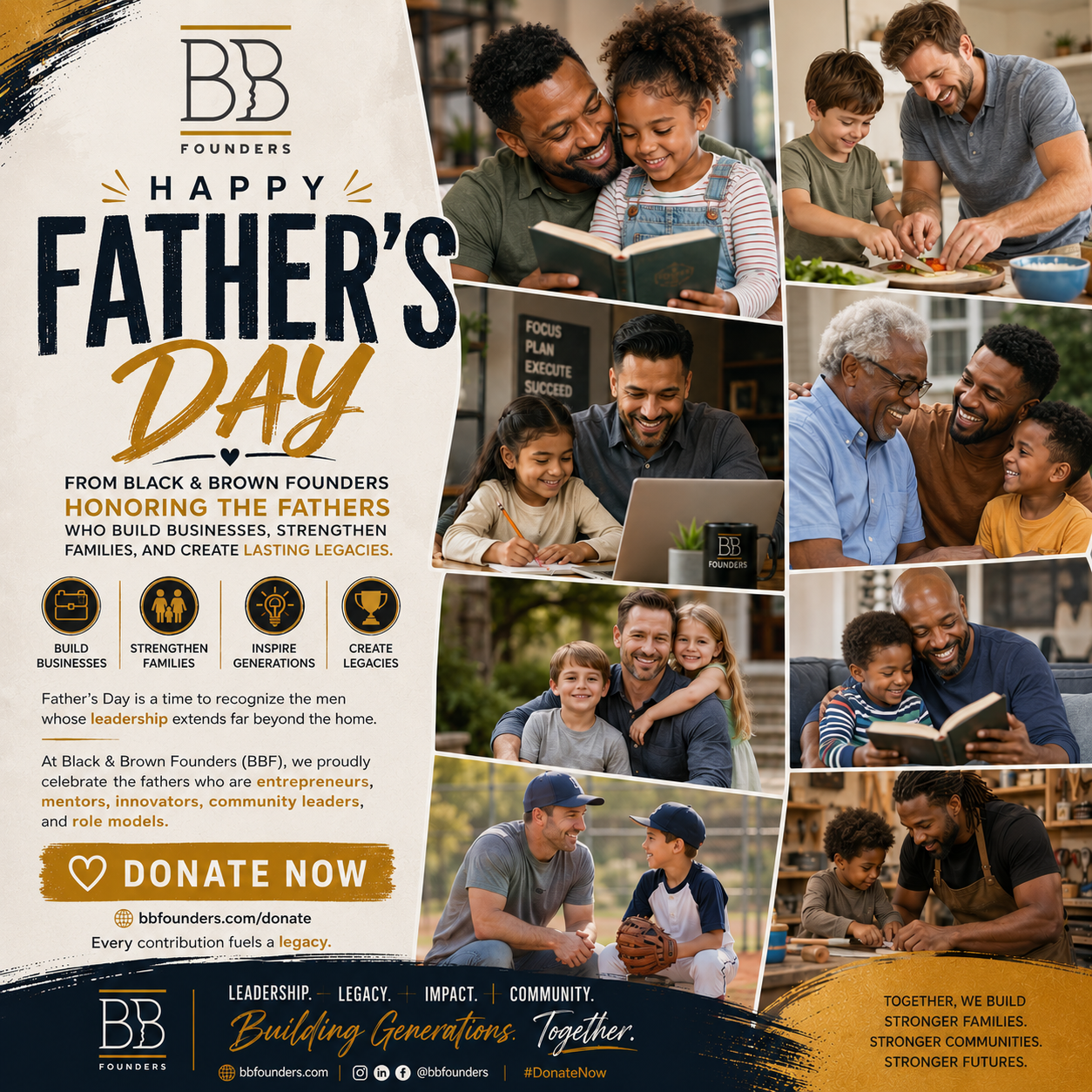 Happy Father’s Day from Black &amp; Brown Founders