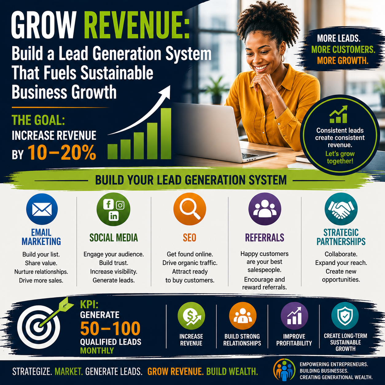 Grow Revenue By Building a Lead Generation System That Fuels Sustainable Business Growth