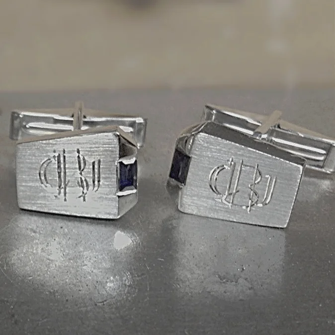 Monogram Cufflinks