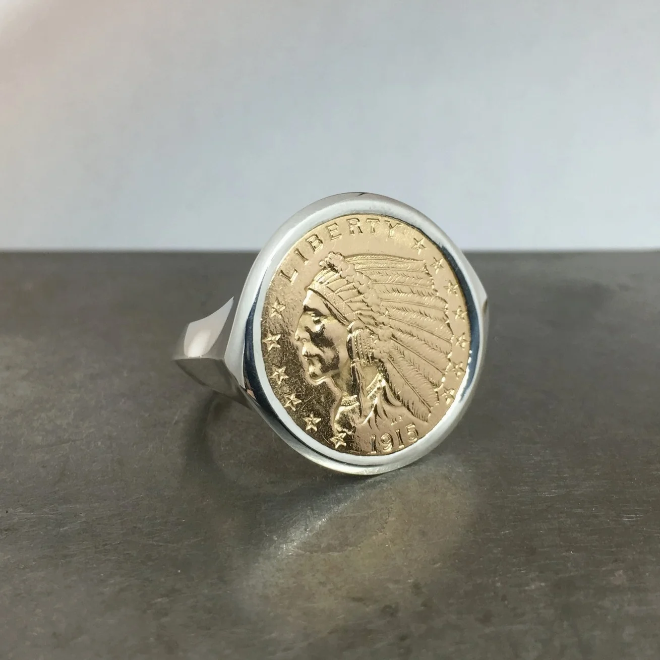 Liberty Coin Ring