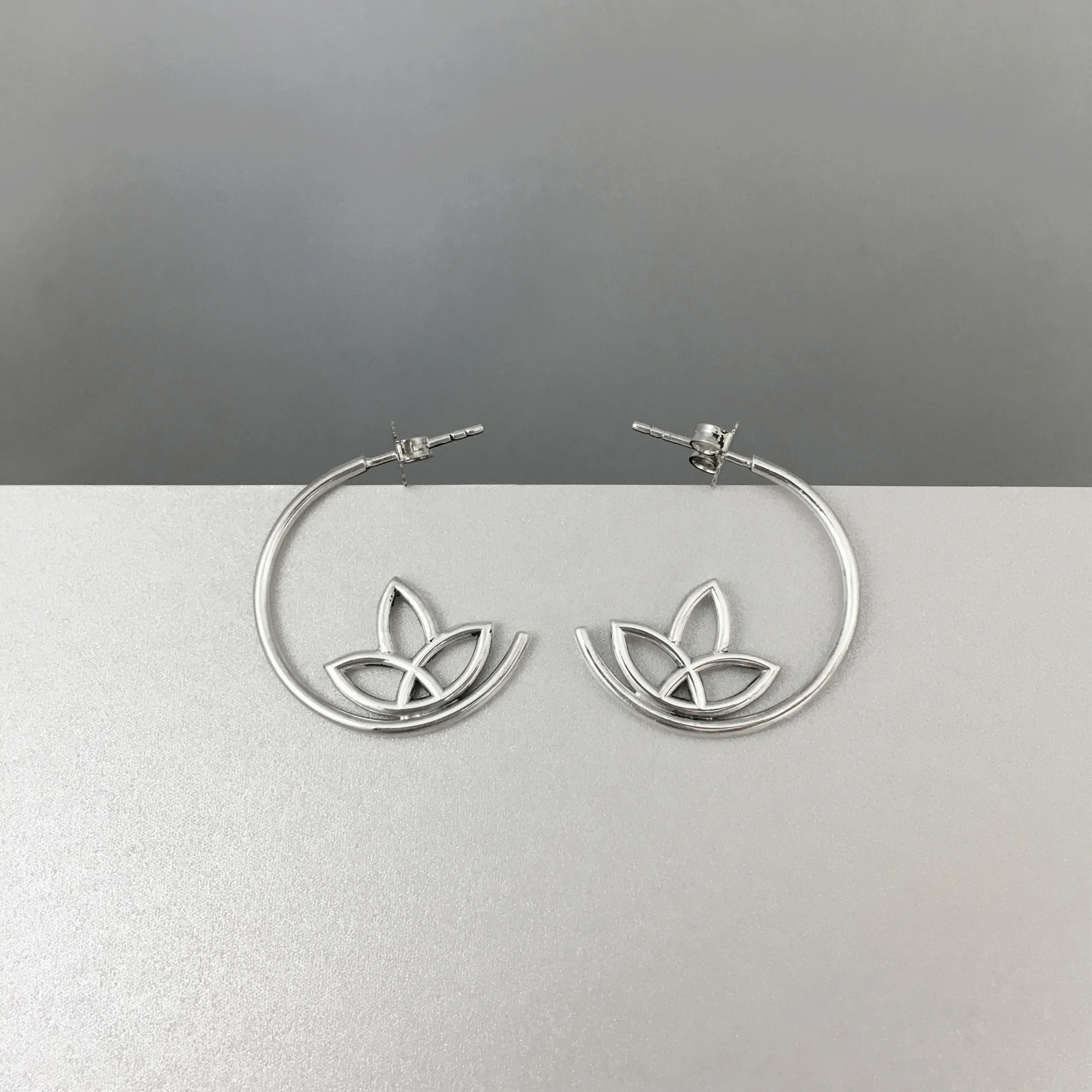 Lotus Earrings