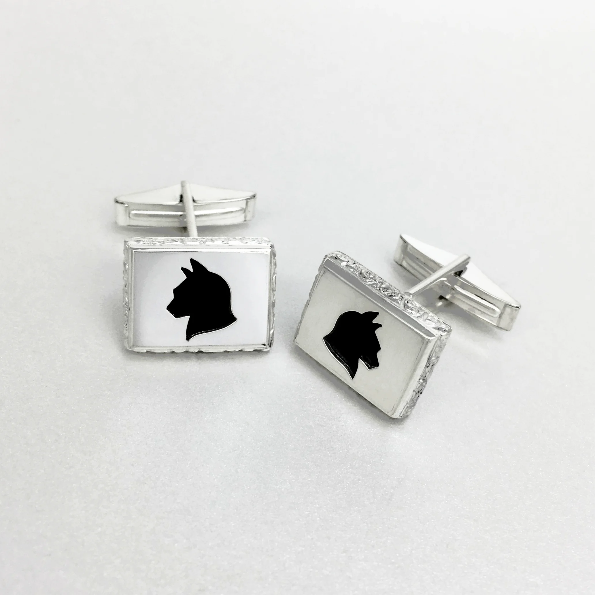 Cat Portrait Cuffilnks