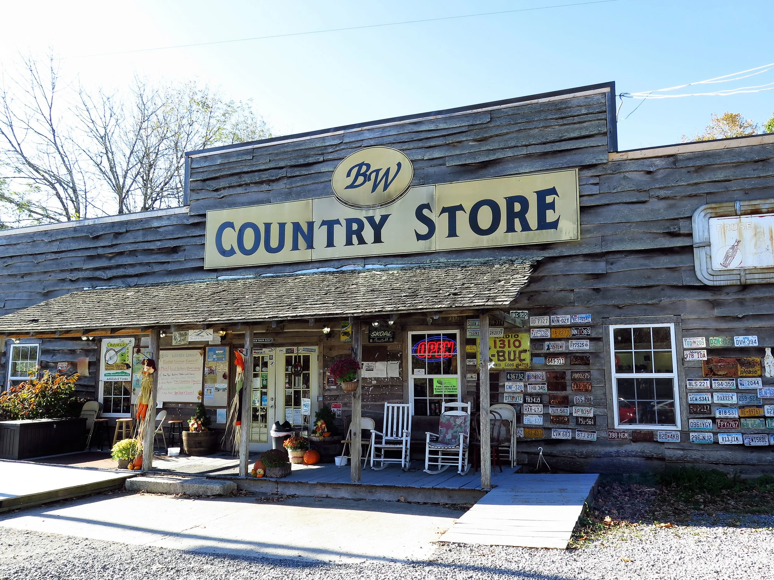 This country store is located in Wytheville, Va. A good bit of history and a look out tower to climb and see the surrounding landscape.