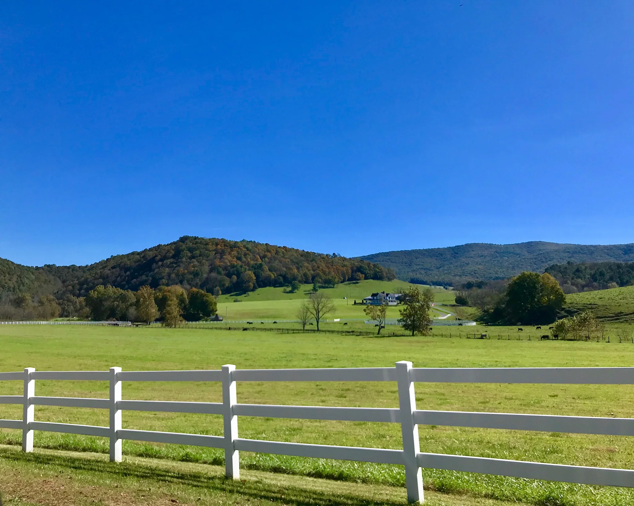More beautiful scenery as we drove from Marion to Fries, VA.