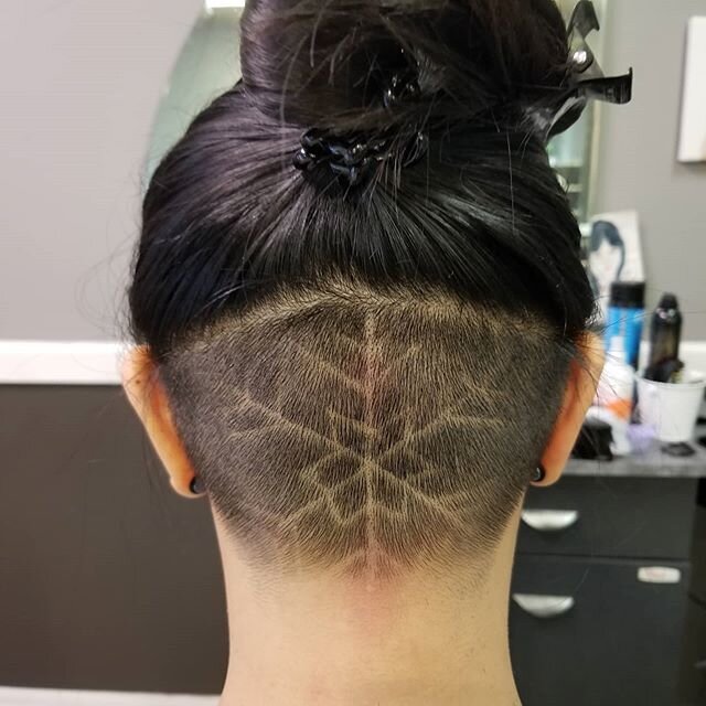 UNDERCUT:
Where the bottom portion of the head is parted off &amp; shaved under that line, you can adjust the undercut as high or low as you want. You can also add a design to it. 
Great if you have super thick hair, it will feel significantly lighte