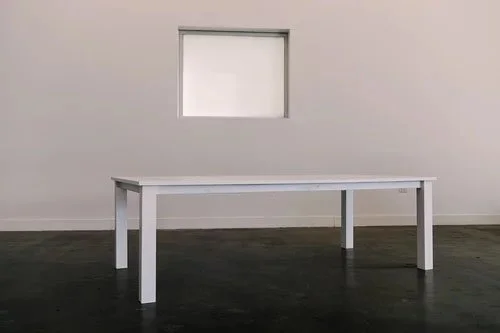 Milk &amp; Honey White Farmhouse Table