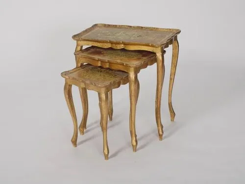 Golden Trio Nesting Tables