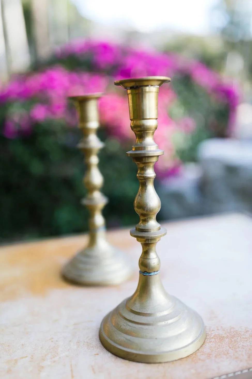 Grand Brass Statement Holders