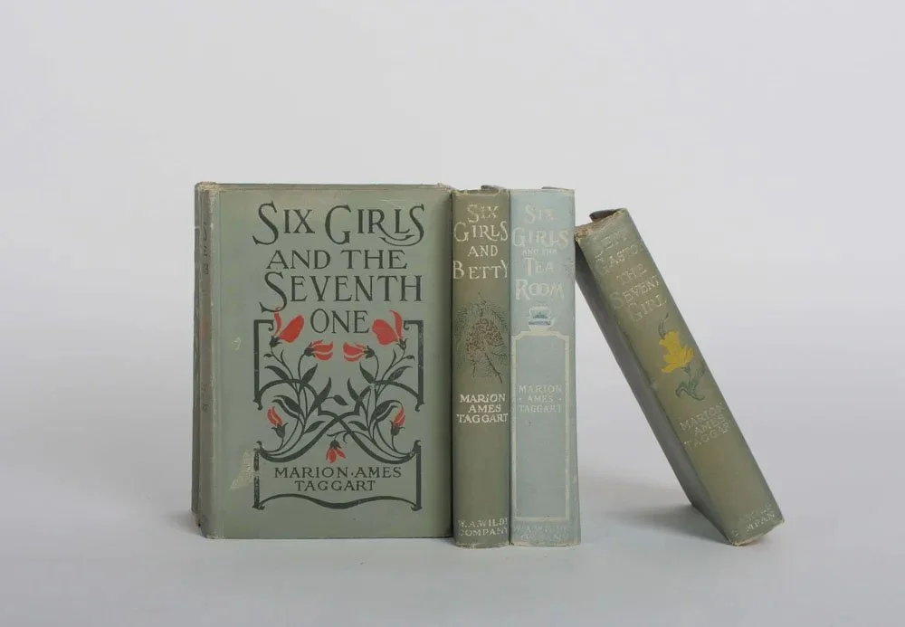 Antique Reader Book Trio