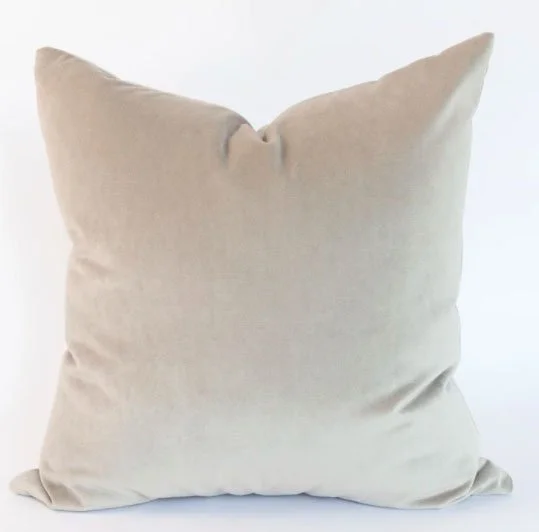 Stone Velvet Pillow