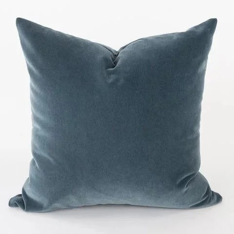 Lagoon Velvet Pillow
