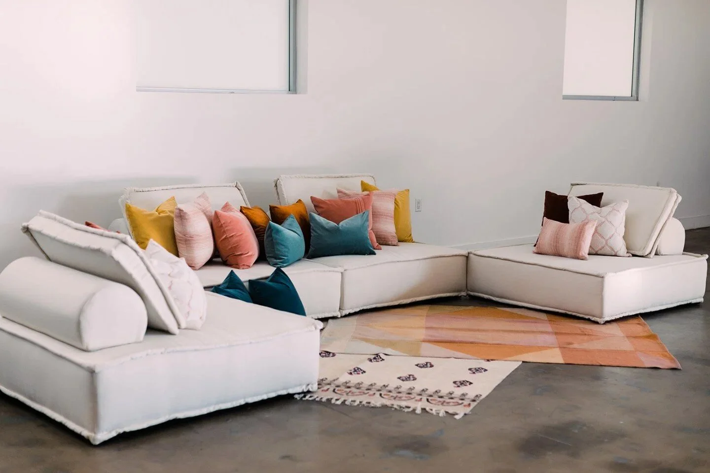 Ivory Dream Modern Sectional