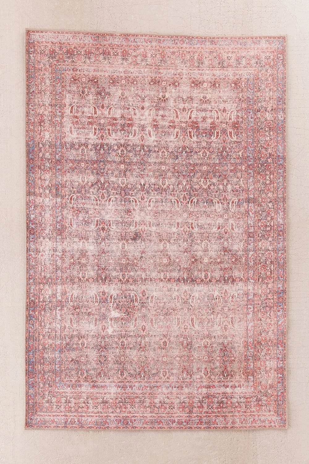Antique Pink Washed Rug