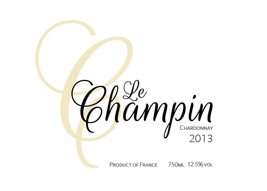 2017-03-02 Wine Label - Le Champin - Chardonnay.png