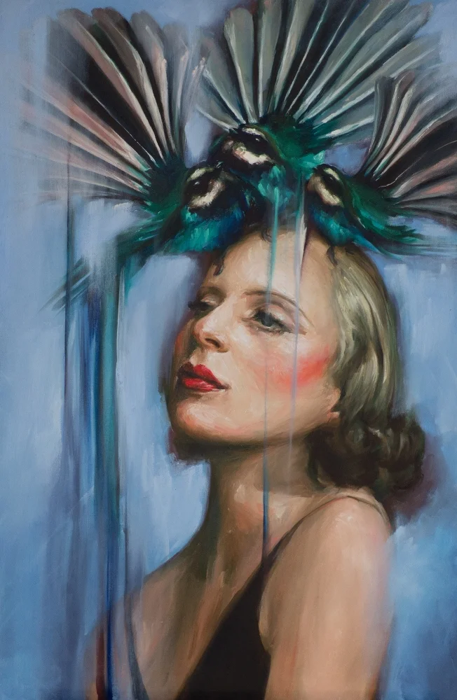 'Tamara', oil on canvas, 2018