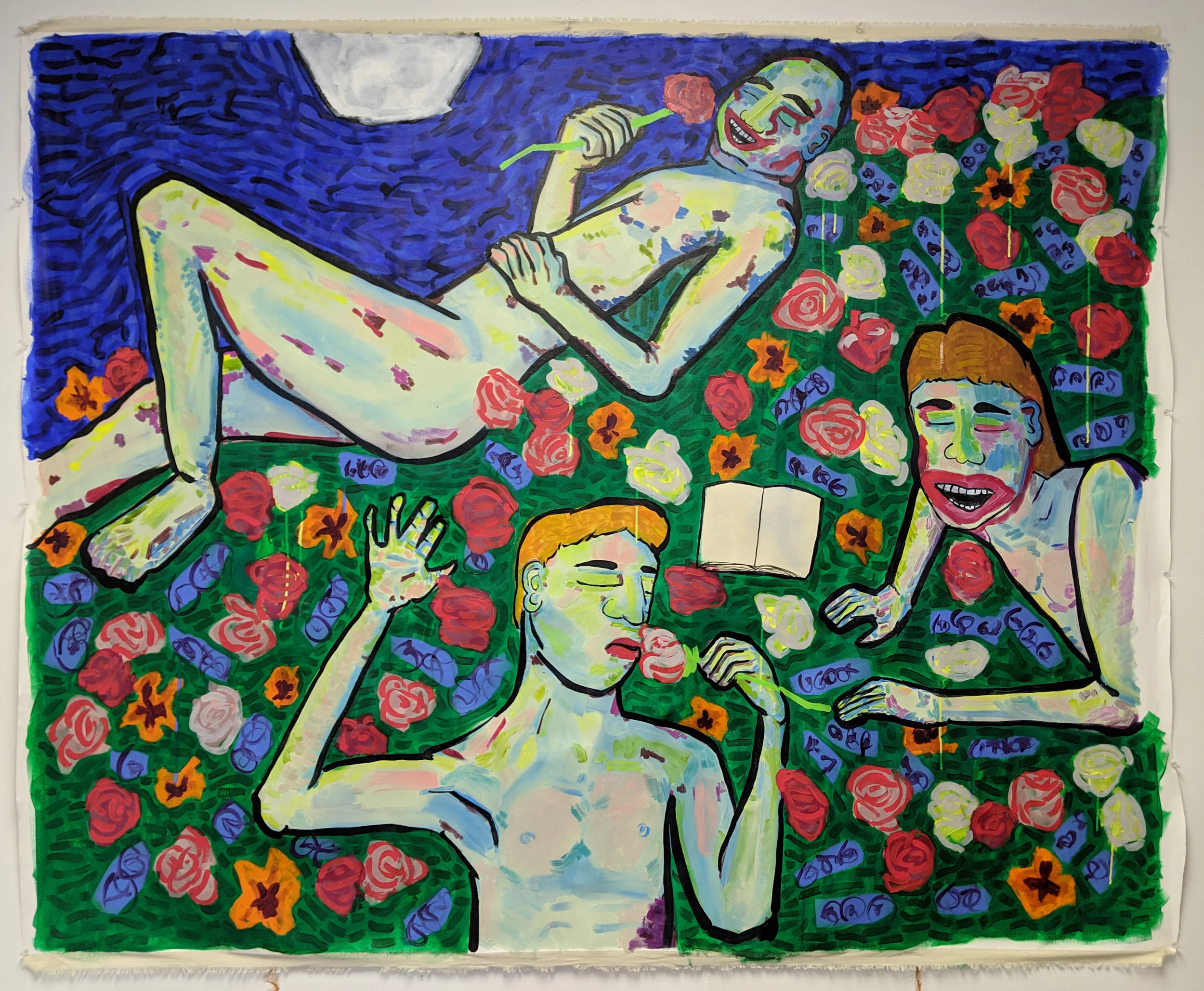 Flower Eaters (Night), 2018