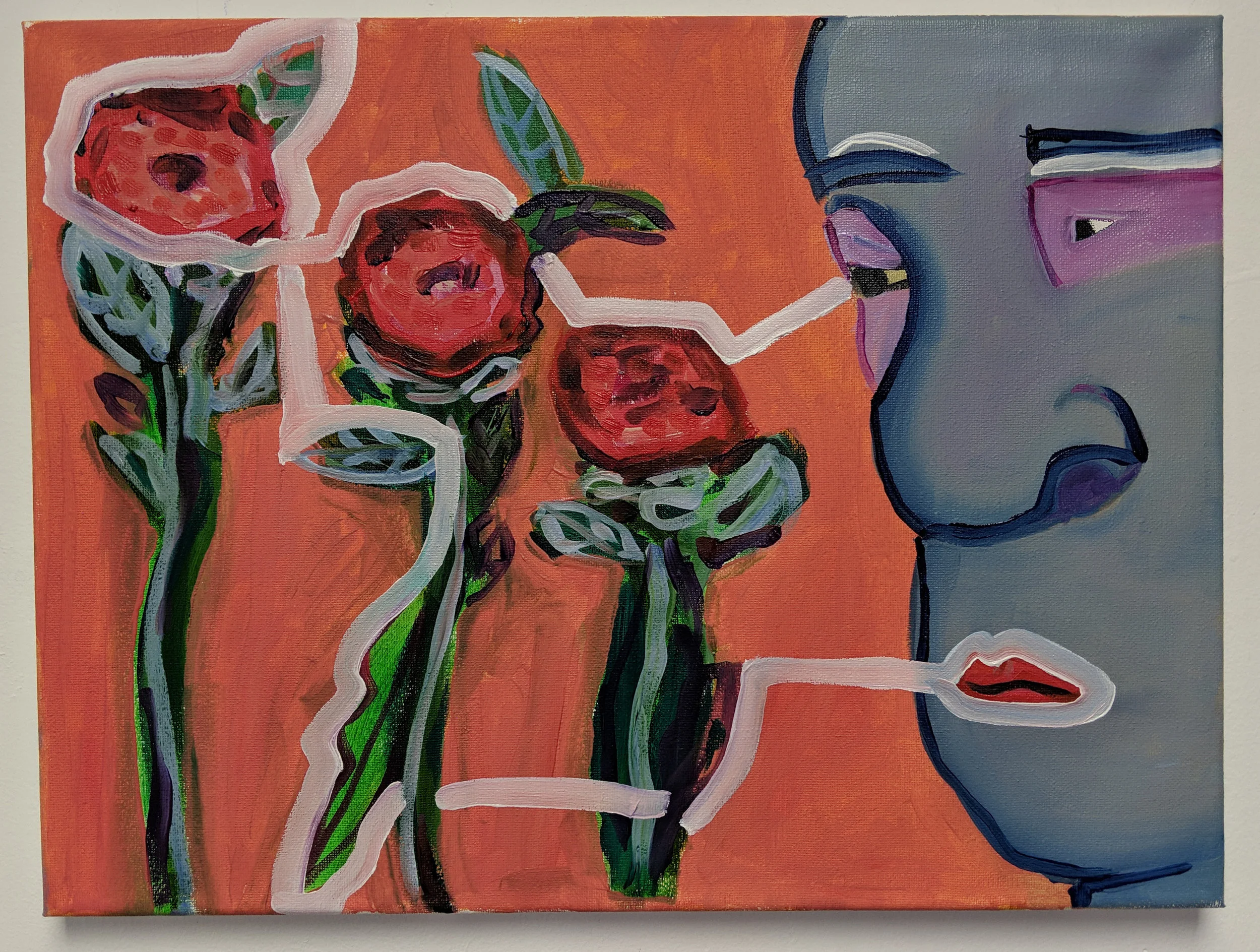 Line (Roses), 2019
