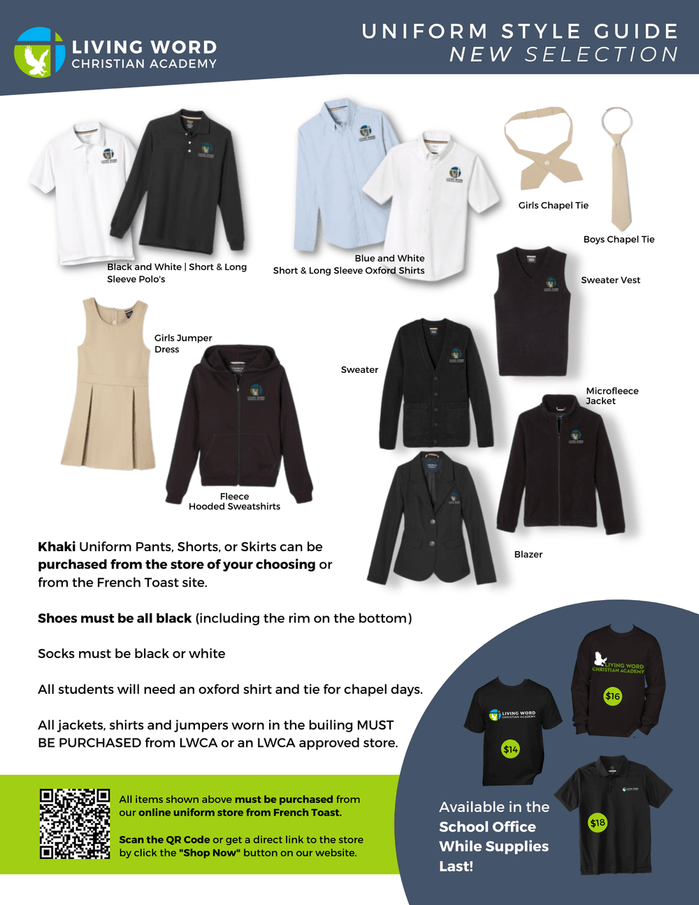 Uniforms — Living Word Christian Academy