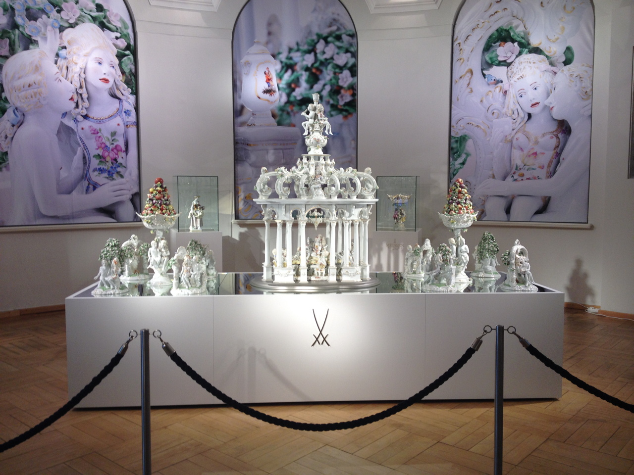 Antemann’s work on display at Meissen