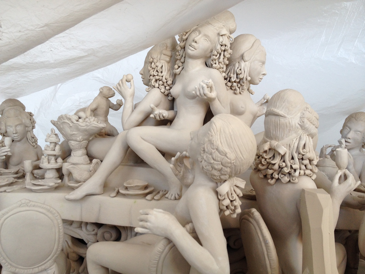 Antemann’s work in production at Meissen