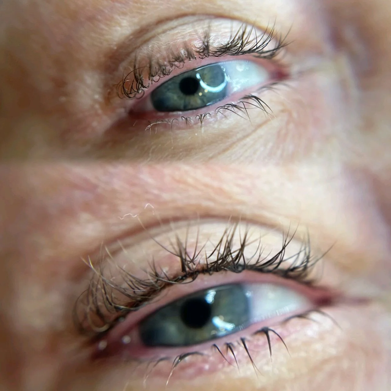 Enhancing the eyes and the lashes buy implanting pigment right at the base of those lashes. The lashes now appear to be thicker and making those eyes more awake and pronounced. Wake up and look more put together right away. We prenumb and apply numbi