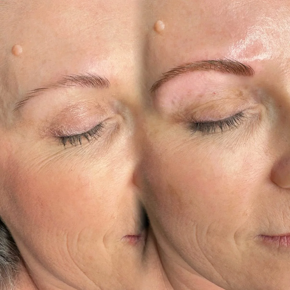 When it comes to shaping your brows, three main things come into play: your natural hair growth, facial structure, and your individual style. My goal is to offer professional guidance while ensuring you still look and feel like you. This color will h
