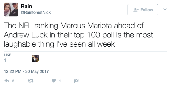Guess he didn't see Tiger's mugshot