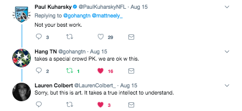 Thank you, Lauren. Sup?