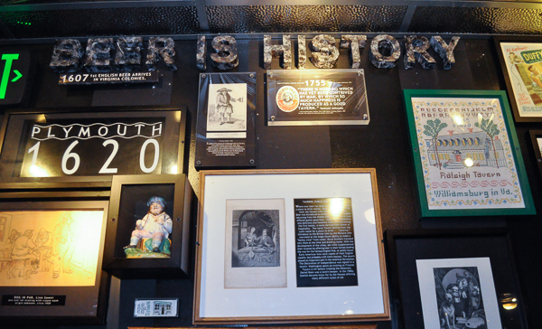 Beer is History signage