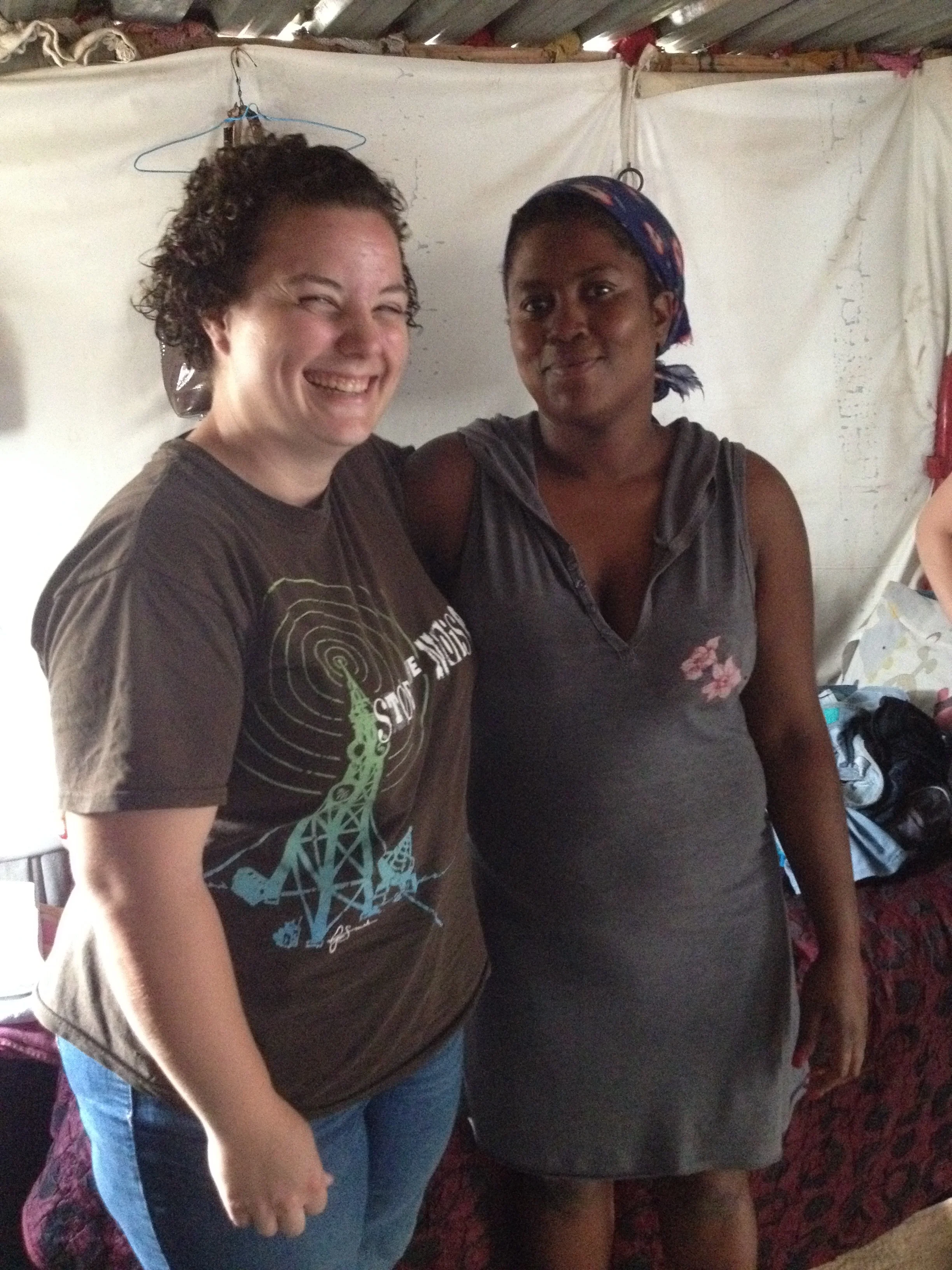  My dear friend and sister in Christ on the day of her salvation! 